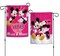 Mickey and Minnie Valentine Garden Flag 2 Sided Love Happens Here